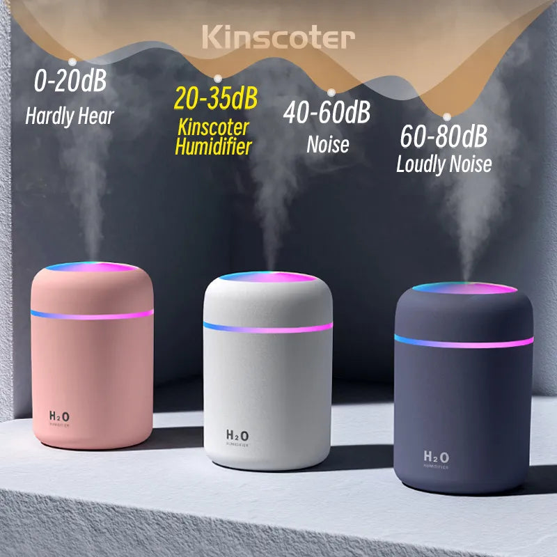 BPA FREE Kinscoter RGB Air Humidifier