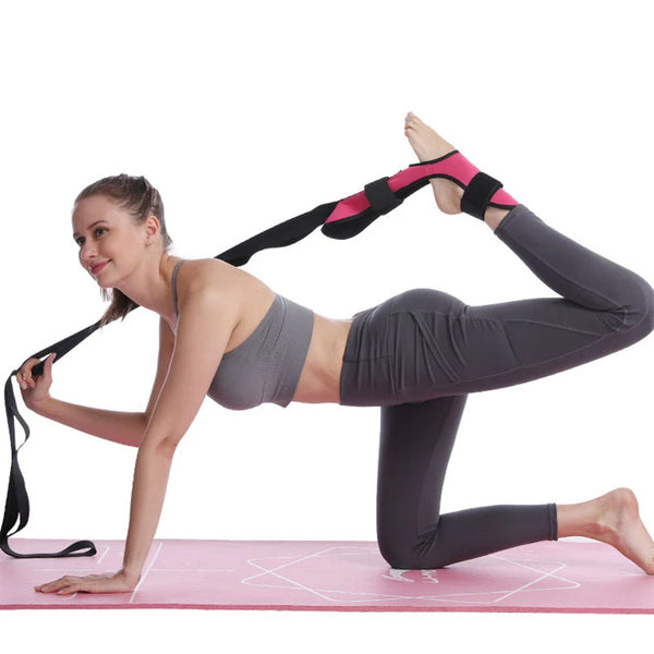 Yoga Stretch Band of Leg Yoga Flexibility Leg Belt yoga strap Fascia Stretcher Strap for Ballet Gymnastics Trainer