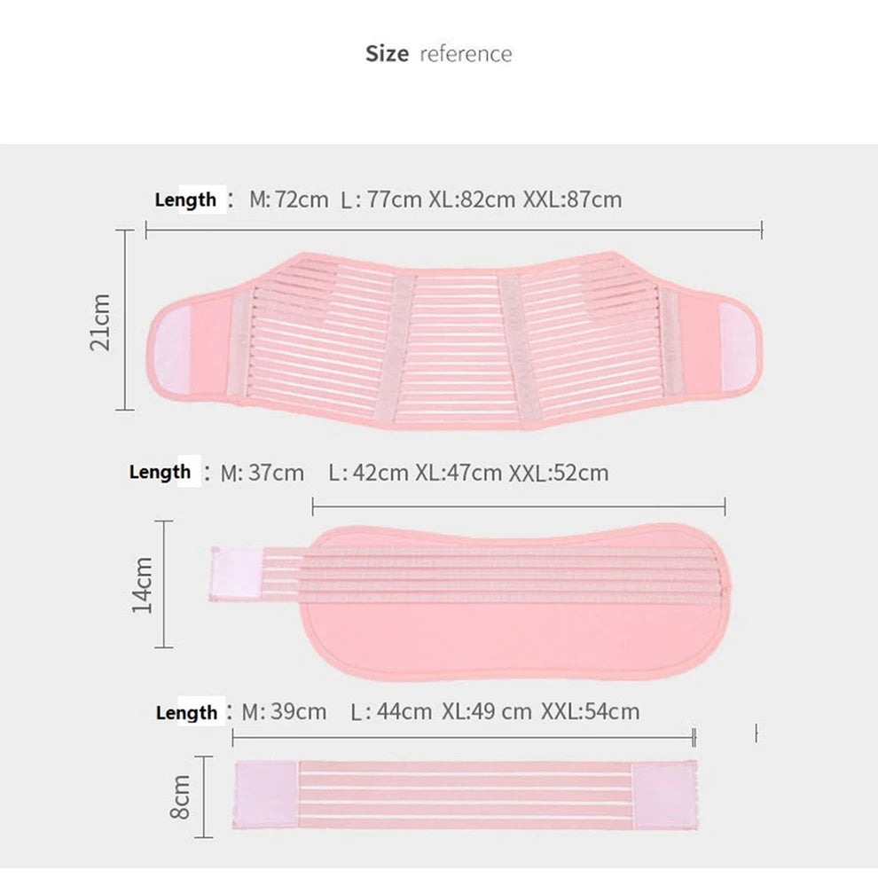 Pregnant Women Belts Maternity Belly Belt Waist Care Abdomen Support Postpartum Belt Pelvis Recovery Shapewear Breathable Belt
