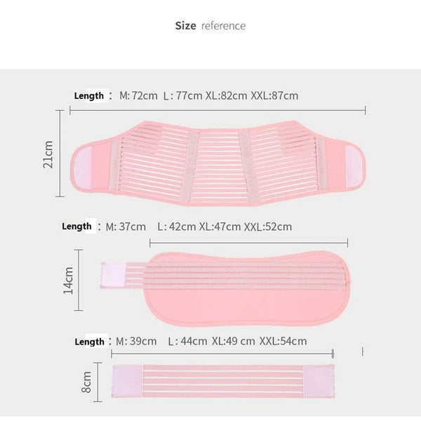 Pregnant Women Belts Maternity Belly Belt Waist Care Abdomen Support Postpartum Belt Pelvis Recovery Shapewear Breathable Belt