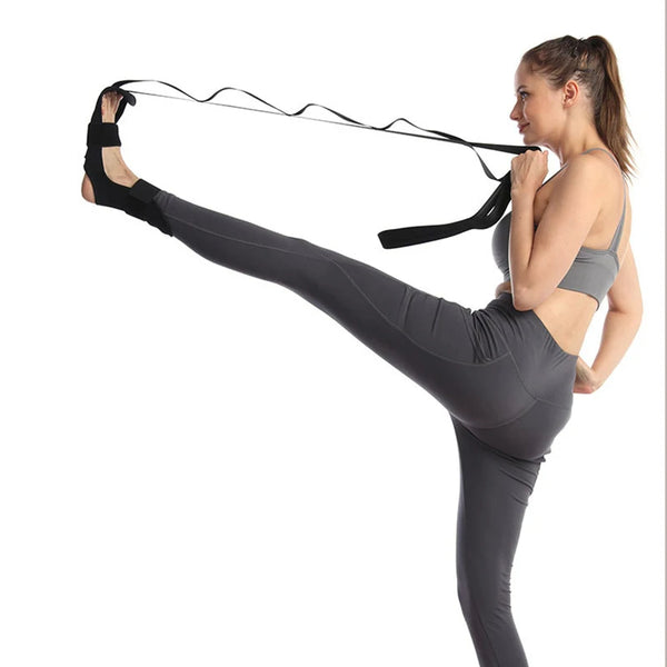 Yoga Stretch Band of Leg Yoga Flexibility Leg Belt yoga strap Fascia Stretcher Strap for Ballet Gymnastics Trainer