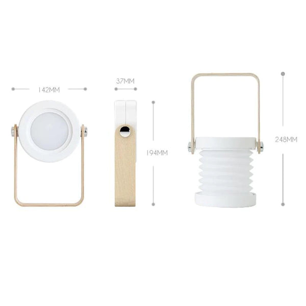 Foldable Camping Lamp Touch Dimmable Led Portable Lantern Light Usb Rechargeable Tent Read Outdoor Camping Lantern Night Light