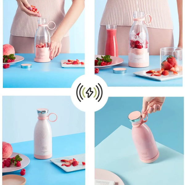 Portable Blender Orange Juicer Electric Fresh Juice Extractors Wireless Blender Bottle Smoothie Blender Citrus Squeezer Bullet