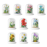 Eternal Block Flower Assembly Bouquet Desktop Decoration Block Flower Children'S Puzzle Assembly Toy Bouquet