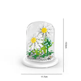 Eternal Block Flower Assembly Bouquet Desktop Decoration Block Flower Children'S Puzzle Assembly Toy Bouquet