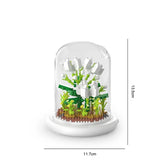 Eternal Block Flower Assembly Bouquet Desktop Decoration Block Flower Children'S Puzzle Assembly Toy Bouquet