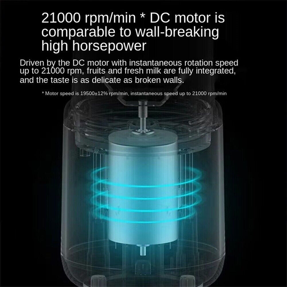 400Ml Electric Mini Juice Maker Portable Blender Smoothie Juicer Fruit Machine