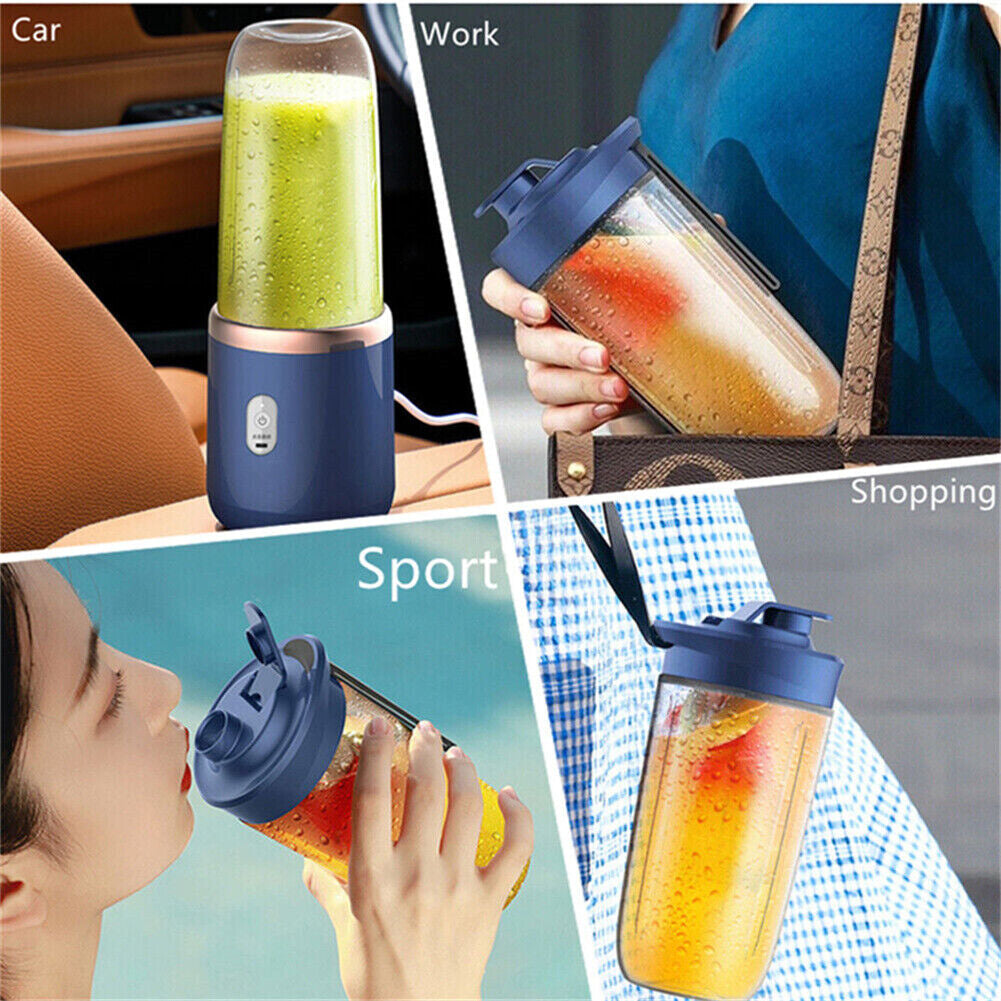 400Ml Electric Mini Juice Maker Portable Blender Smoothie Juicer Fruit Machine