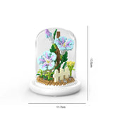 Eternal Block Flower Assembly Bouquet Desktop Decoration Block Flower Children'S Puzzle Assembly Toy Bouquet