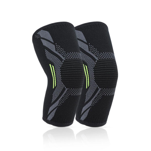 Outdoor Sport Knitting Compression Elbow Brace Arm Protector &Knee Pads Thick Sponge Basketball Crash Support Pads Elbow Suppo