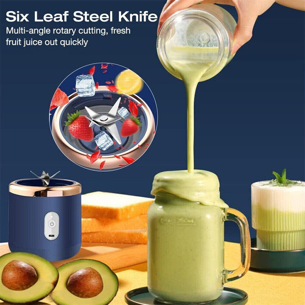 400Ml Electric Mini Juice Maker Portable Blender Smoothie Juicer Fruit Machine